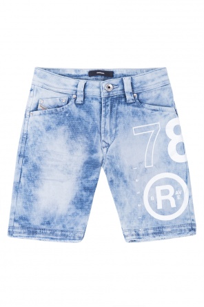 Printed denim shorts, zdjęcie 1 Printed denim shorts od Diesel